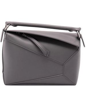 Loewe 'Puzzle Edge' Small Bag - Gray