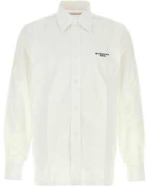 Givenchy Regular Poplin Shirt - White