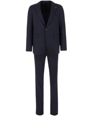 Tagliatore Clothing Suits - Blue