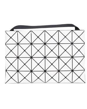 Issey Miyake "Lucent Gloss" Bao Bao Crossbody Bag - White