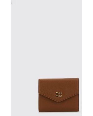 Miu Miu Wallet - Brown