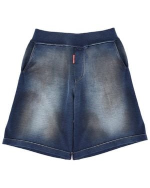 DSquared² Distressed Shorts - Blue