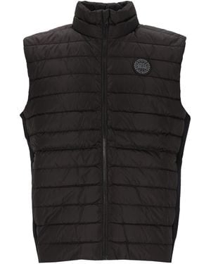 Canada Goose "Hybridge Flavio" Padded Knit Vest - Black
