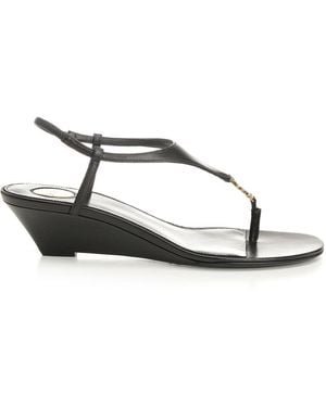 Saint Laurent "Cassandre" Wedges - Multicolor