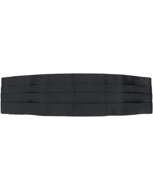 Brioni Silk Commuerbund - Black