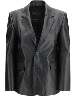 Balenciaga Jackets - Black