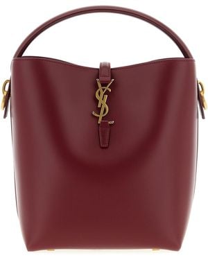 Saint Laurent 'Le 37' Bucket Bag - Red