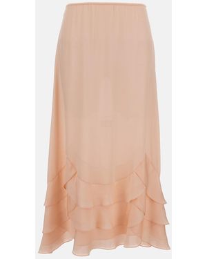 Simone Rocha Petal Bow Sash Top - Natural