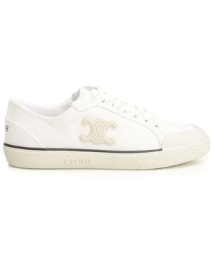 Celine Alan" Sneaker - White