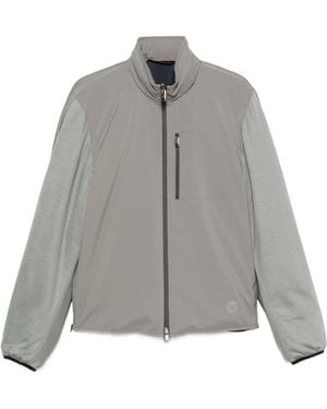 Brioni Nylon Golf Blosuon Jacket - Gray