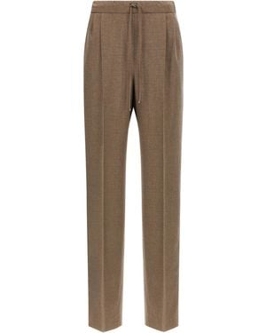 Max Mara 'Gatti' Pants - Natural