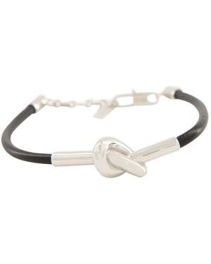 Celine Knot Bracelet - White
