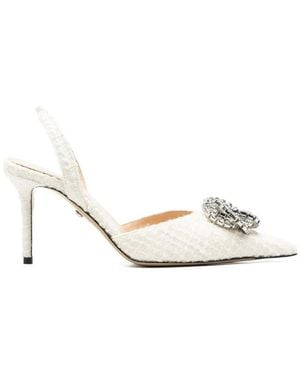 Mach & Mach Mach & Mach Neutrals Shoes - White