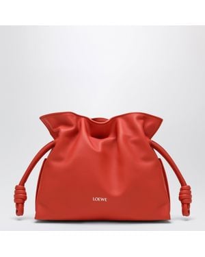 Loewe Mini Flamenco Clutch - Red