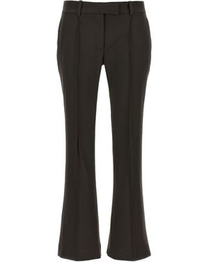 The Attico Flared Pants - Black