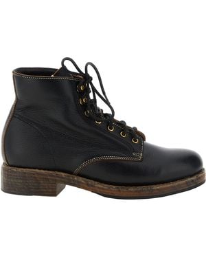 Visvim 'Virgil' Ankle Boots - Black