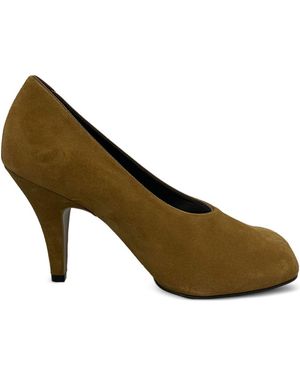 Phoebe Philo Leather Pumps - Brown