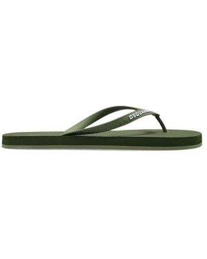 DSquared² Flip-Flops & Slides - Green