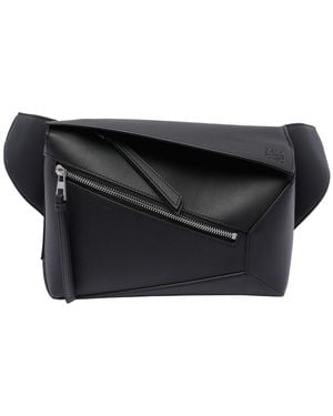 Loewe Small Puzzle Edge Belt Bag - Black