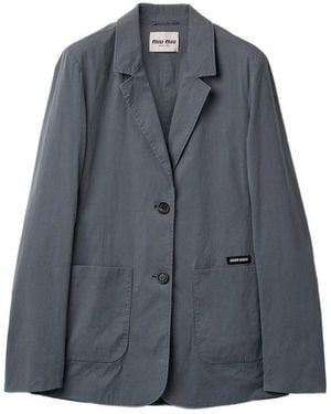 Miu Miu Jackets - Blue