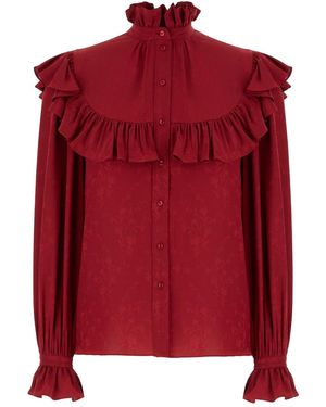 Saint Laurent Clothing Tops - Red