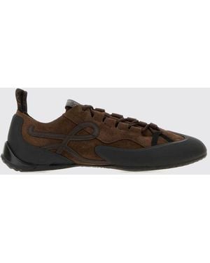 Loewe Grip Low-Top Sneakers - Brown