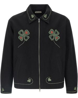 Bode 'Lucky Draw' Jacket - Black