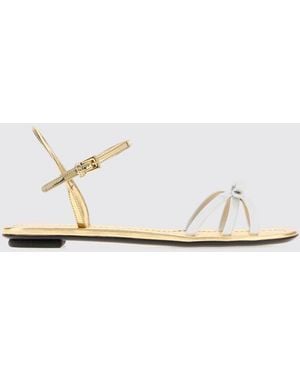 Prada Heeled Sandal - White