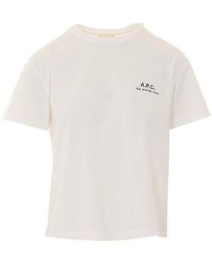 A.P.C. Logo T-Shirt - White
