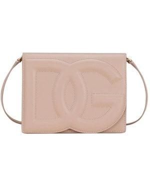 Dolce & Gabbana Neutrals Satchels & Cross Body Bags - Pink
