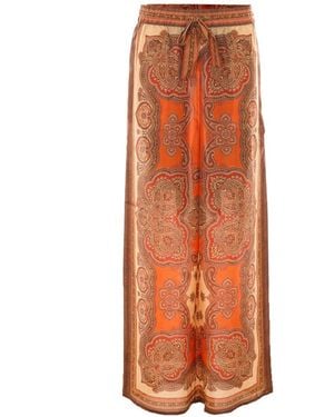 Zimmermann Mahon Relax Pants - Orange