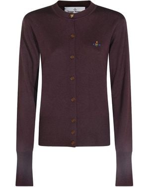 Vivienne Westwood Cardigan Bea - Purple