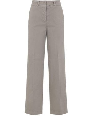 Peserico Wide Pants - Gray