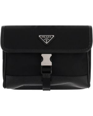 Prada Re-Nylon Phone Case - Black