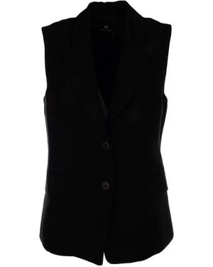 Paul Smith Clothing Blazers & Gilets - Black