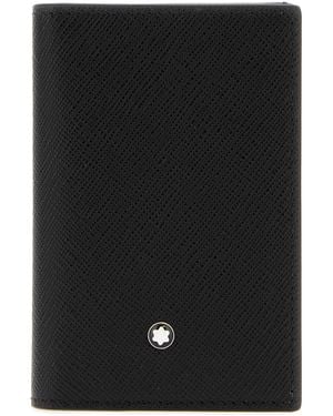 Montblanc Leather Card Holder - Black