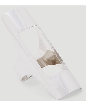 Vetements Lighter Holder Ring - White