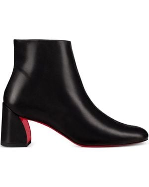 Christian Louboutin Jane T 55 Stivaletto Con Tacco - Black