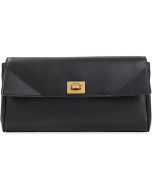 Balenciaga Rodeo Continental Wallet in Black | Lyst