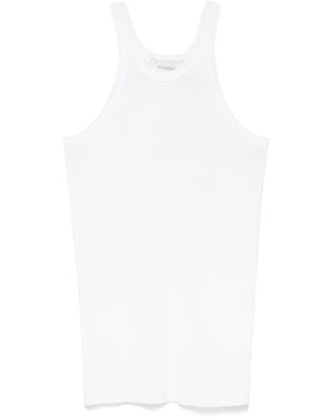 Sportmax Cotton Tank Top - White