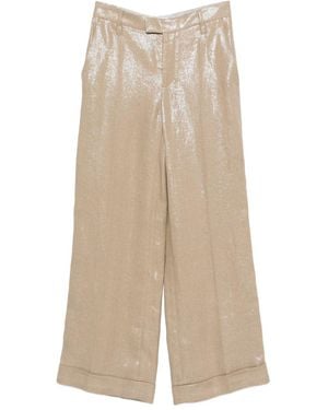 Brunello Cucinelli Linen Pants - Natural