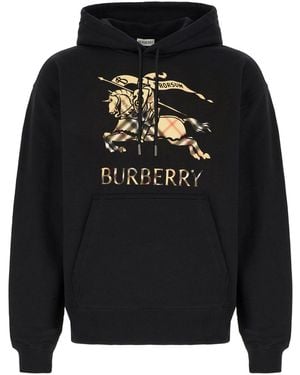 Burberry Clothing Sweatshirts - Black