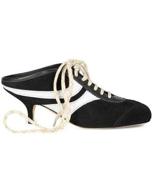 Dries Van Noten Heeled Mules - Black
