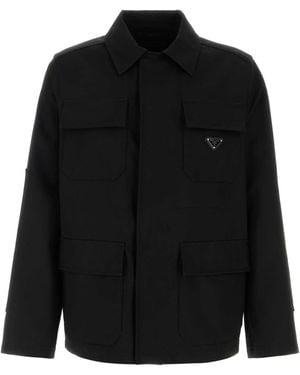 Prada Cotton Jacket - Black