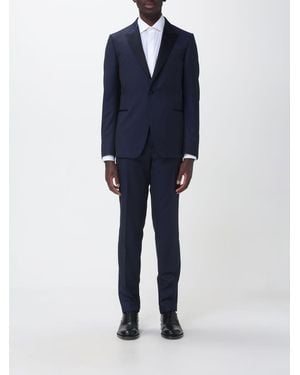 ZEGNA Wool And Mohair Tuxedo - Blue