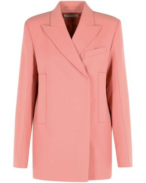 Sportmax 'Esule' Straight Blazer - Pink