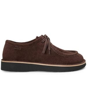 Loewe Faro Lace-Up Shoes - Brown