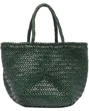 Dragon Diffusion Small Grace Bucket Bag - Green