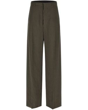 Balenciaga 'Large Tailored' Pants - Green