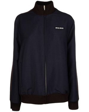 Miu Miu Clothing Jackets - Blue
